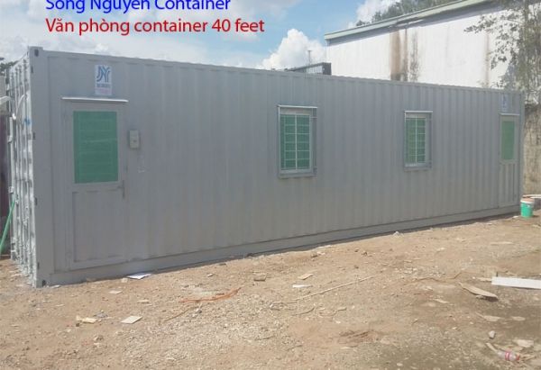 Văn phòng 40 feet không toilet - Container Song Nguyên - Công Ty TNHH Thương Mại Cơ Khí Song Nguyên